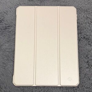 iPad Air Starlight Beige 11 inch Case with Pencil Holder